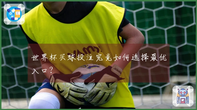 世界杯买球投注究竟如何选择最优入口？